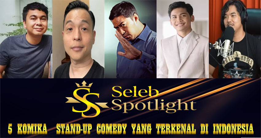 5 Komika Stand-up Comedy yang Terkenal di Indonesia