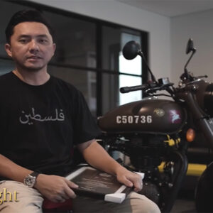 Omesh Lelang Motor Kesayangan Untuk Bantu Korban Palestina