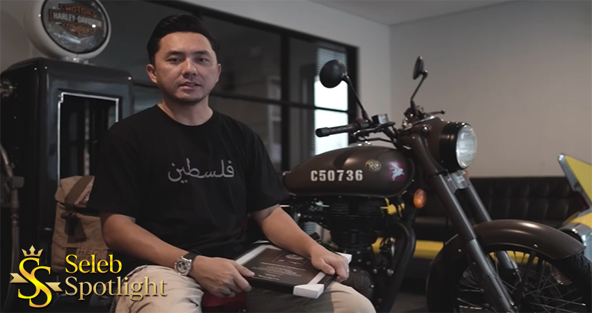 Omesh Lelang Motor Kesayangan Untuk Bantu Korban Palestina
